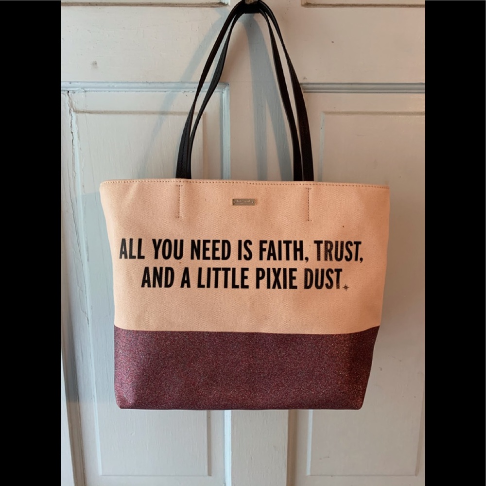 Disney Kate Spade Faith Trust and Pixie Dust Tote